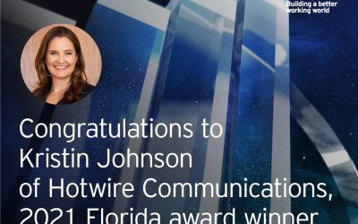 EY Announces Kristin Johnson of Hotwire Communications as an Entrepreneur Of The Year® 2021 Florida Award Winner